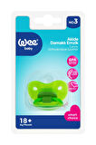 Wee Baby Akide Damaklı Emzik No:3 - Yeşil