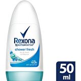 Rexona Shower Fresh Antiperspirant Ter Önleyici Kadın Roll-On Deodorant 50 ml