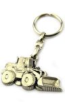 Buldozer Nikel Oksit Rölyef Araç Anahtarlık