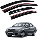 Balp Fiat Albea-Palio Cam Rüzgarlığı 4lü Takım