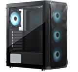 FRISBY FC-9485G 600W 80+ BRONZE 4xRGB SIYAH KASA