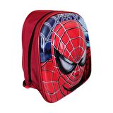 kreş & Anaokulu Çocuk Sırt Çantası ÖRÜMCEK SPDERMAN Karakter 3-6 Yaş 5d Kabartmalı Kumaş Okul Çantası 30CM