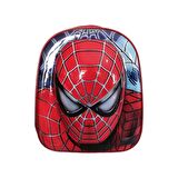 kreş & Anaokulu Çocuk Sırt Çantası ÖRÜMCEK SPDERMAN Karakter 3-6 Yaş 5d Kabartmalı Kumaş Okul Çantası 30CM