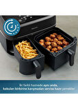 Philips Airfryer NA350/00 Çift Hazneli Fritöz 9L
