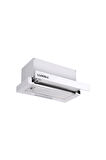 LUXELL 2 Lİ BEYAZ EMAYE SET (ASPİRATÖR-OCAK)