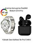 Watch GT 4 Pro Akıllı Saat ve Pro 5 Mini Bluetooth Kulaklık