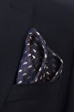 Esgue Hand Made 7.5 cm Damla Desen Bej Kahve Mendilli Kravat