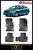 Rizline Honda Civic Sedan 2014 Model 3D Havuzlu Paspas