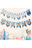 Frozen Elsa İyi Ki Doğdun Yazısı Doğum Günü Partisi