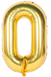 Folyo O Harfi Balon 100 Cm Gold Altın Büyük Boy 40inc Folyo Balon