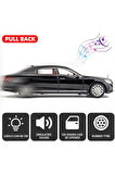Mercedes-Benz Araba Mercedes E300L Araba 1:24 Diecast Metal Model Koleksiyon Araba Sesli Işıklı 21Cm