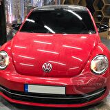 Vw New Beetle 2011-2019 Batman Yarasa Ayna Kapağı Piano Black ABS Plastik
