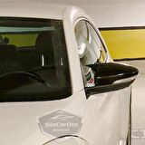 Vw New Beetle 2011-2019 Batman Yarasa Ayna Kapağı Piano Black ABS Plastik