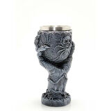 Paslanmaz Çelik El Tasarımı Kadeh Bardak Model 1