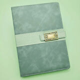Tarihsiz Ajanda Defter Su Yeşili