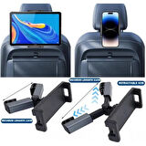 Koltuk Arkası Ayarlanabilir Tablet Telefon Tutucu