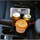 Ayarlanabilir Araç İçi Çoklu Bardak Tutacağı