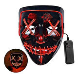 LED Işıklı Turuncu Maske