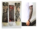 3 Çift 6 Adet Giyilebilir Dövme Sleeves Tattoo Çorabı SLEEVES