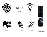 Akıl ve Enerji Spray Tattoo Geçici Sprey Dövme Seti