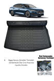 Sahler Focus 4/5 2019+ Sedan Uyumlu 4.5d Premium Havuzlu Paspas ve Liner Marka 3D Bagaj Havuzu
