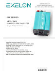 Exelon 1200W 12V Modifiye Sinüs İnverter