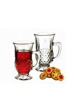 Istanbul Kulplu 6'lı Çay Bardağı