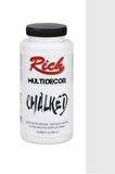 Rich Multi Decor Chalked 500ml Antik Beyaz Akrilik Boya Parlak Vernik High Gloss 250 Cc Fırça Set