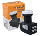 Tayfun Smart 4 Çıkışlı Dörtlü Lnb Full Hd 4K
