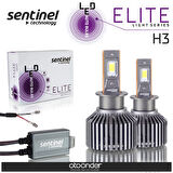 Elite Led Xenon Ampülü 65w 12v 12000 Lumen 6500 Kelvin Beyaz Işık  H3