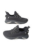 Kadın Sneaker Casual Rahat Bağcıklı Fileli Triko Spor Ayakkabı 1021-101-0014