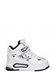 Çocuk Ortopedik Boğazlı Cırtlı  Sneaker Günlük  Spor Ayakkabı 4010-101-0005