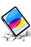 İpad 10. Nesil 2022 10.9” / 11. Nesil A16 2025 11” Uyumlu Kalem Bölmeli Uyku Modlu Akıllı Kılıf