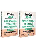 2024 GYS ÜDS Kültür Bakanlığı Devlet Opera ve Balesi Genel Müdürlüğü Konu + Soru Set Data Yayınları