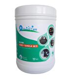 QUICKCARE Dezenfektanlı Yüzey Temizlik Havlusu 150 Yaprak, Kova Mendil Aloe Vera Kokulu