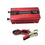 Pm-1500a 12 Volt - 1500 Watt Lcd Ekranlı Usbli Power Inverter