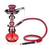 Küçük Boy Taşınabilir Nargile Takımı - Kırmızı