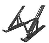 Pratik 7 Kademeli Ayarlı Katlanabilir Laptop Tablet Standı Siyah
