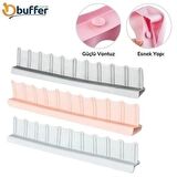 Vantuzlu Kauçuk Sıvı Su Sızdırmaz  Mutfak Banyo Duş Bariyeri Lavabo Kenar Tutucu Set