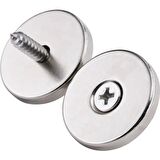 N35 25x10/5.5x5 Mm Neodyum Mıknatıs 50 Adet, Yuvarlak, Nikel Kaplamalı Kaliteli Ve Dayanıklı Ürün