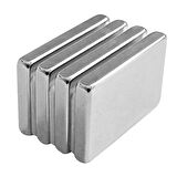 N35 20x10x2 Mm Neodyum Mıknatıs 100 Adet, Köşeli, Nikel Kaplamalı Kaliteli Ve Dayanıklı Ürün