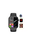Hw22 Pd-a6 Smart Watch Dokunmatik Bluetooth Nabız Ölçme Sporcu Özellikli 1.75 Inç Akıllı Saat (siyah)