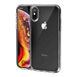 Gpack Apple iPhone Xs Kılıf Coss Şeffaf Sert KapakNano Glass