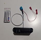 Linea doblo yeni göğüs DELPHİ GURUNDİG menüde aux olmayan teypleriçin aux usb bluetooth mp3 modül
