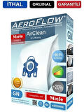 AeroFlow Miele Classic C1 Powerline Uyumlu Gn Toz Torbası (Dörtlü Paket)