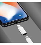 iPad iPhone iPod Macbook Type-C To Lightning Otg Adaptör Çevirici Aparat Dönüştürücü