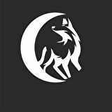 Kurt Sticker17x17 Cm Beyaz