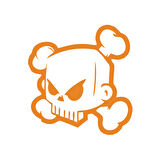 Kuru Kafa Sticker 17x17 Cm Turuncu