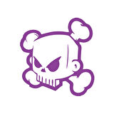 Kuru Kafa Sticker 17x17 Cm Mor