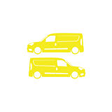 Basık Doblo Sticker 17x17 Cm Sarı